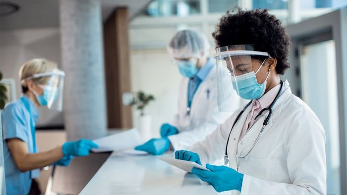 doctors in masks